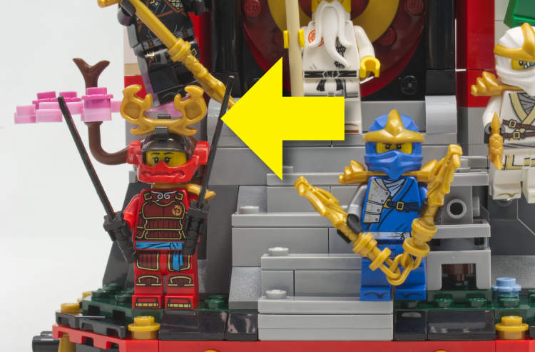 saページ LEGO 71866 Ninja Character Display | Brickset