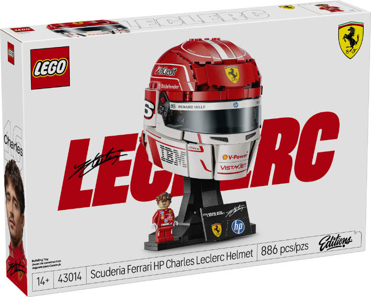 Charles Leclerc Helmet Set