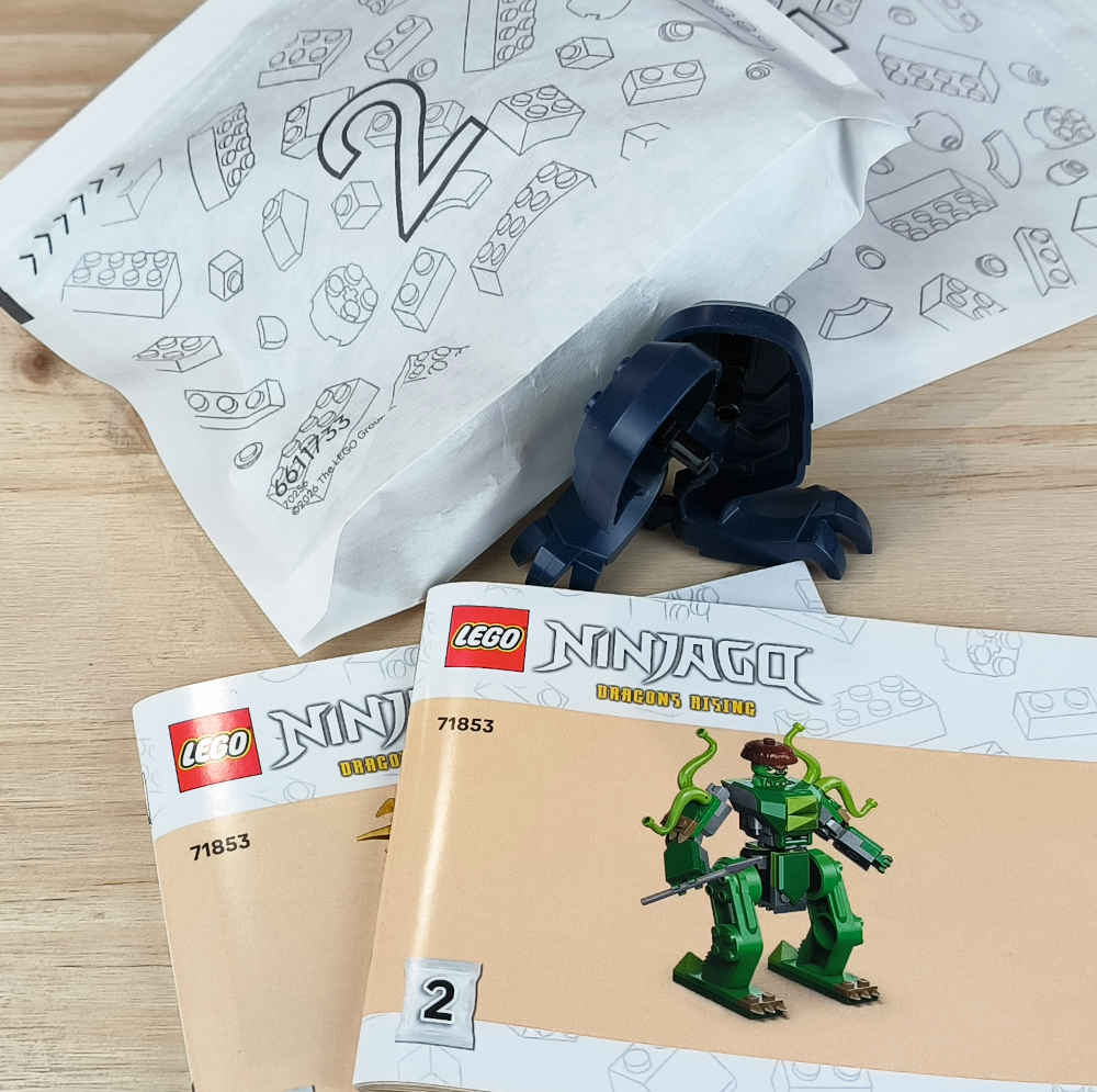Set Review ➟ LEGO<sup>®</sup> 71853 - Jay's Dragon mech fight