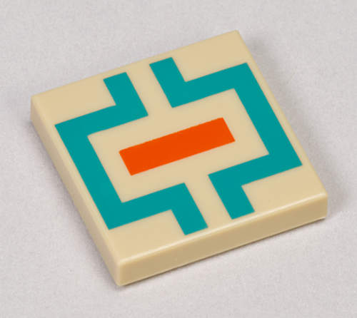 2x2 printed tile