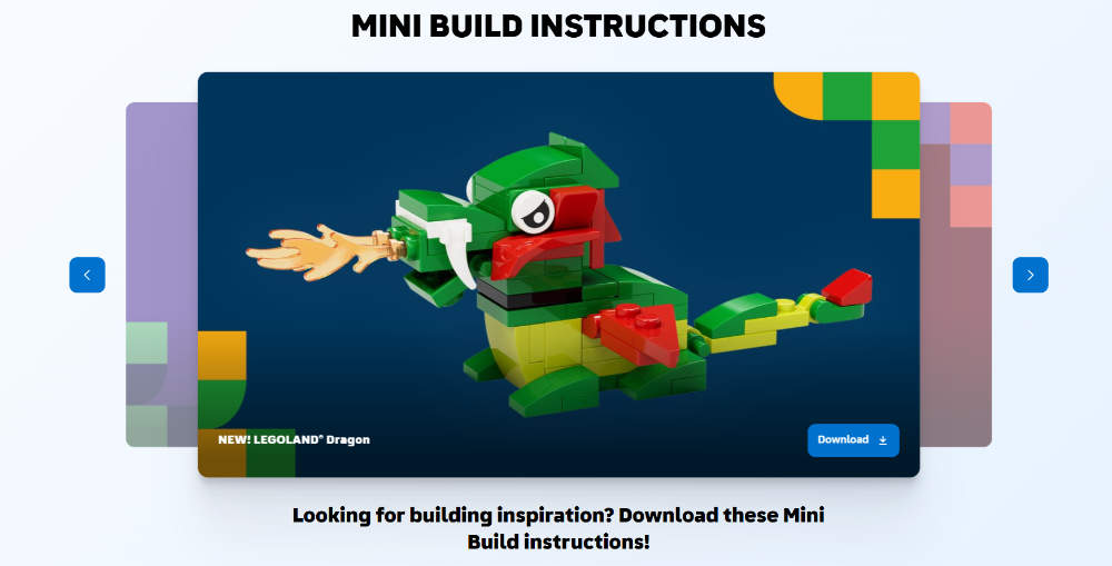 LEGO Minibuild Instructions promo art