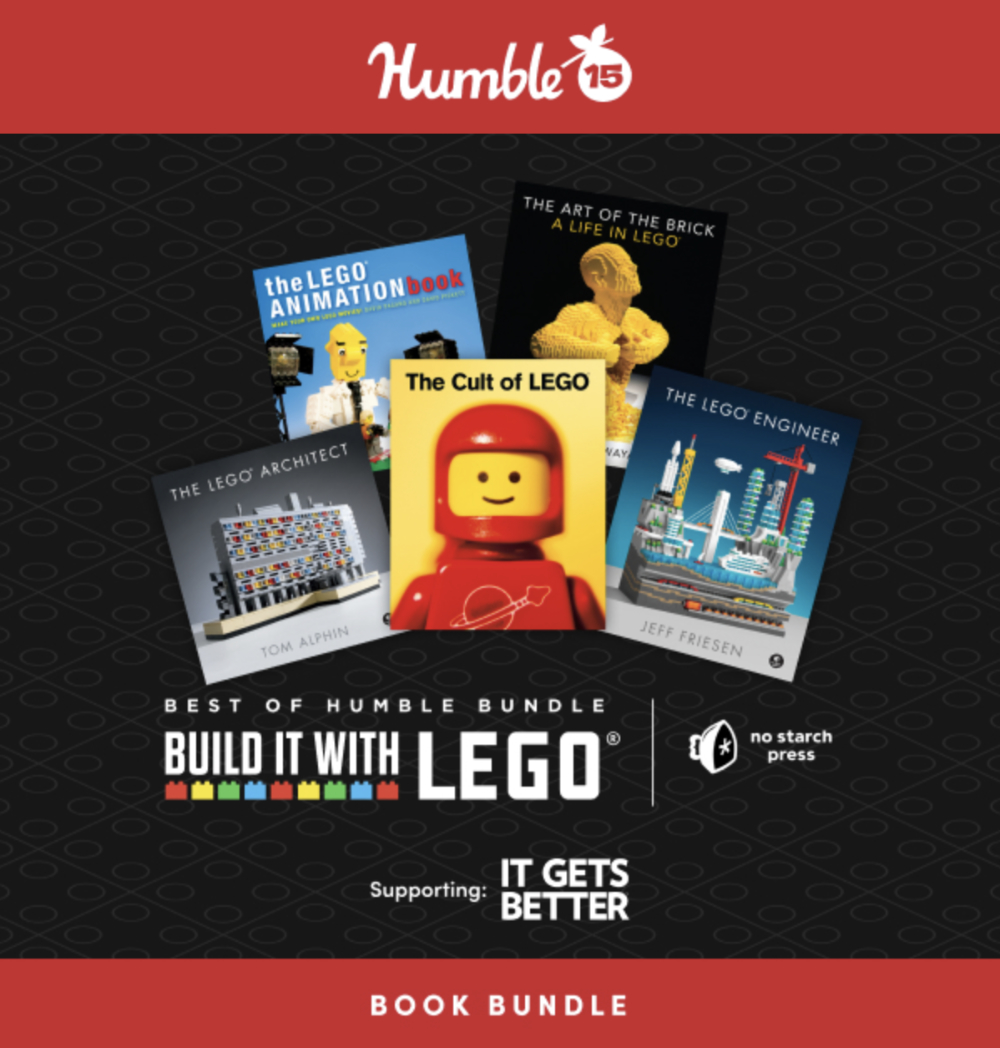 humble bundle LEGO books offer