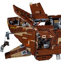 thumbnail image for Set Review ➟ 75059 Sandcrawler: Part 2