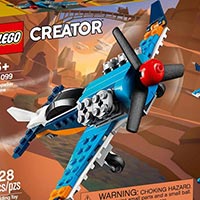 thumbnail image for Set Review ➟ 31099 Propeller Airplane