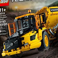 thumbnail image for Set Review ➟ 42114 6x6 Volvo Articulated Hauler