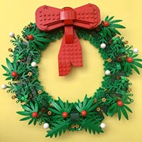 thumbnail image for Set Review ➟ 40426 Christmas Wreath