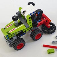 thumbnail image for Set Review ➟ 42102 Mini Claas Xerion