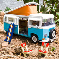 thumbnail image for Set Review ➟ 10279 Volkswagen T2 Camper Van