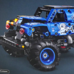 thumbnail image for Set Review: 42219 Monster Jam – Grave Digger – Fire and Ice
